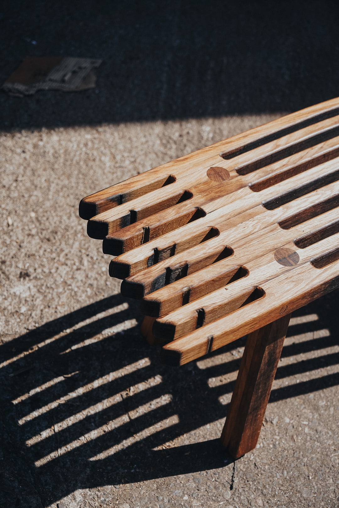 Stave Bench - Pipe