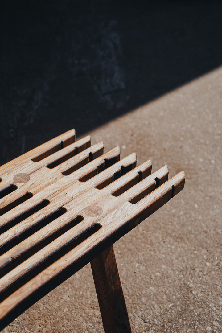 Stave Bench - Pipe