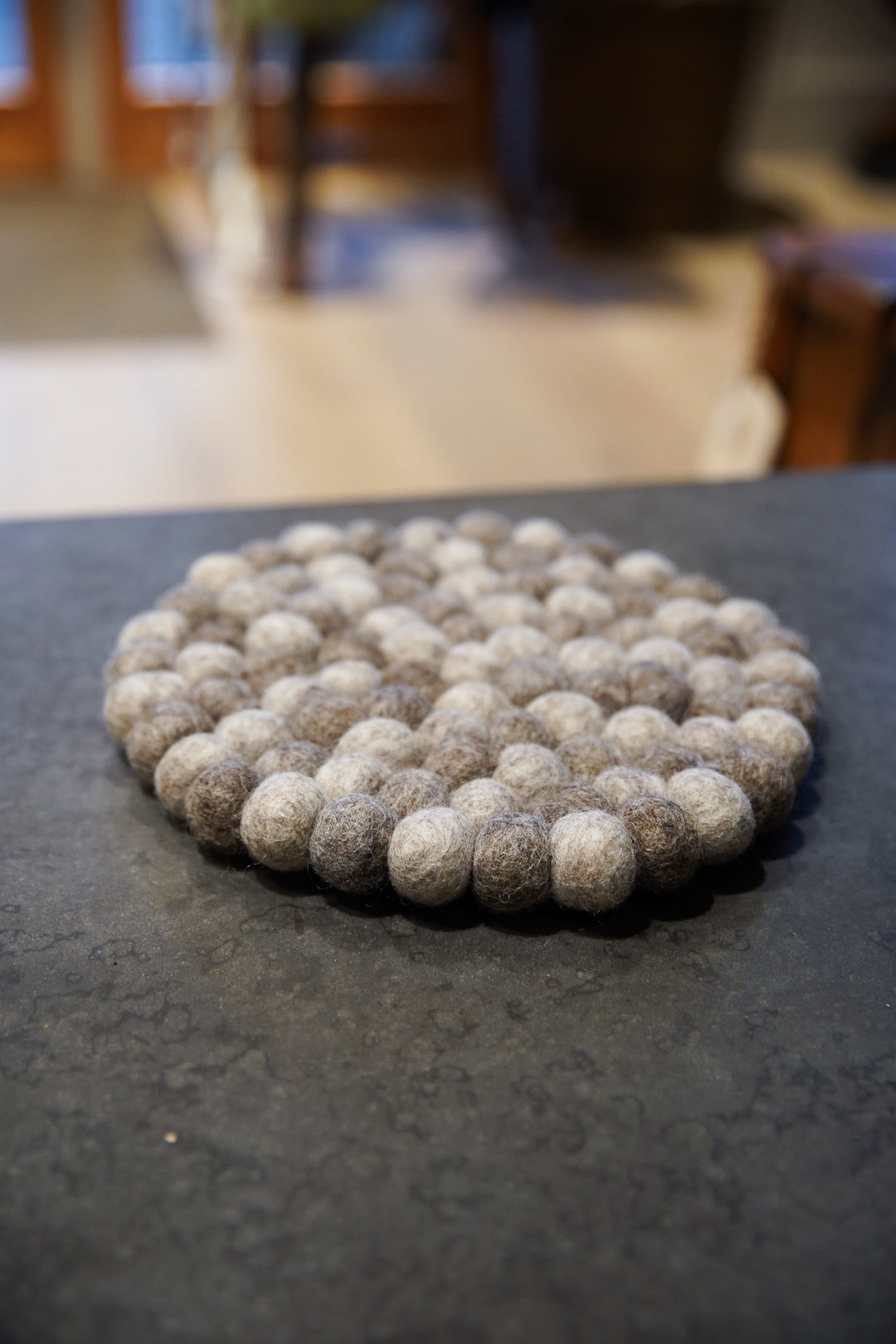 Southwold Round Trivet - Grey