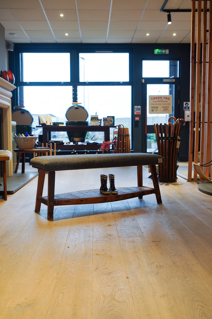 Darach - Tweed Bench - Tun - Boot Shelf