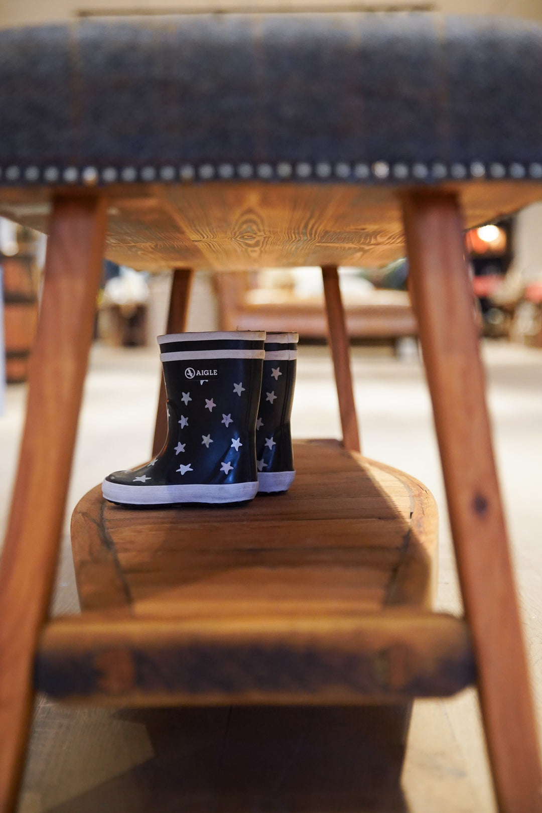 Darach - Tweed Bench - Tun - Boot Shelf