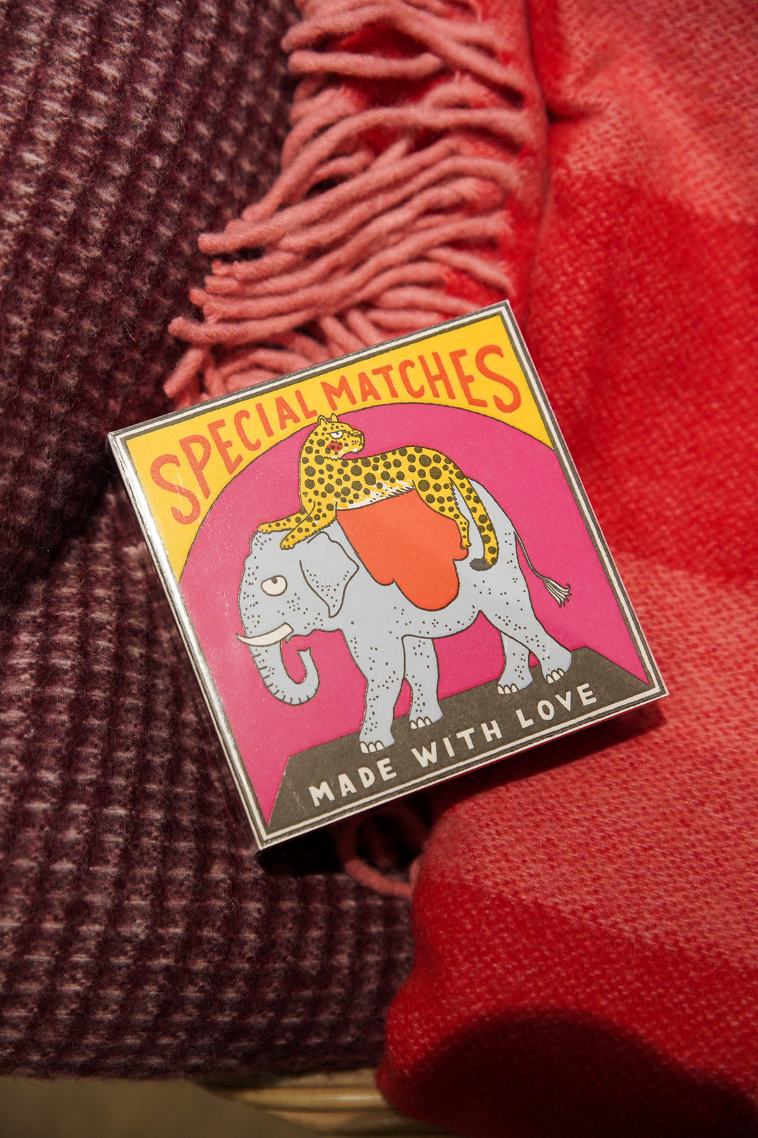 Elephant and Cheetah - Matches