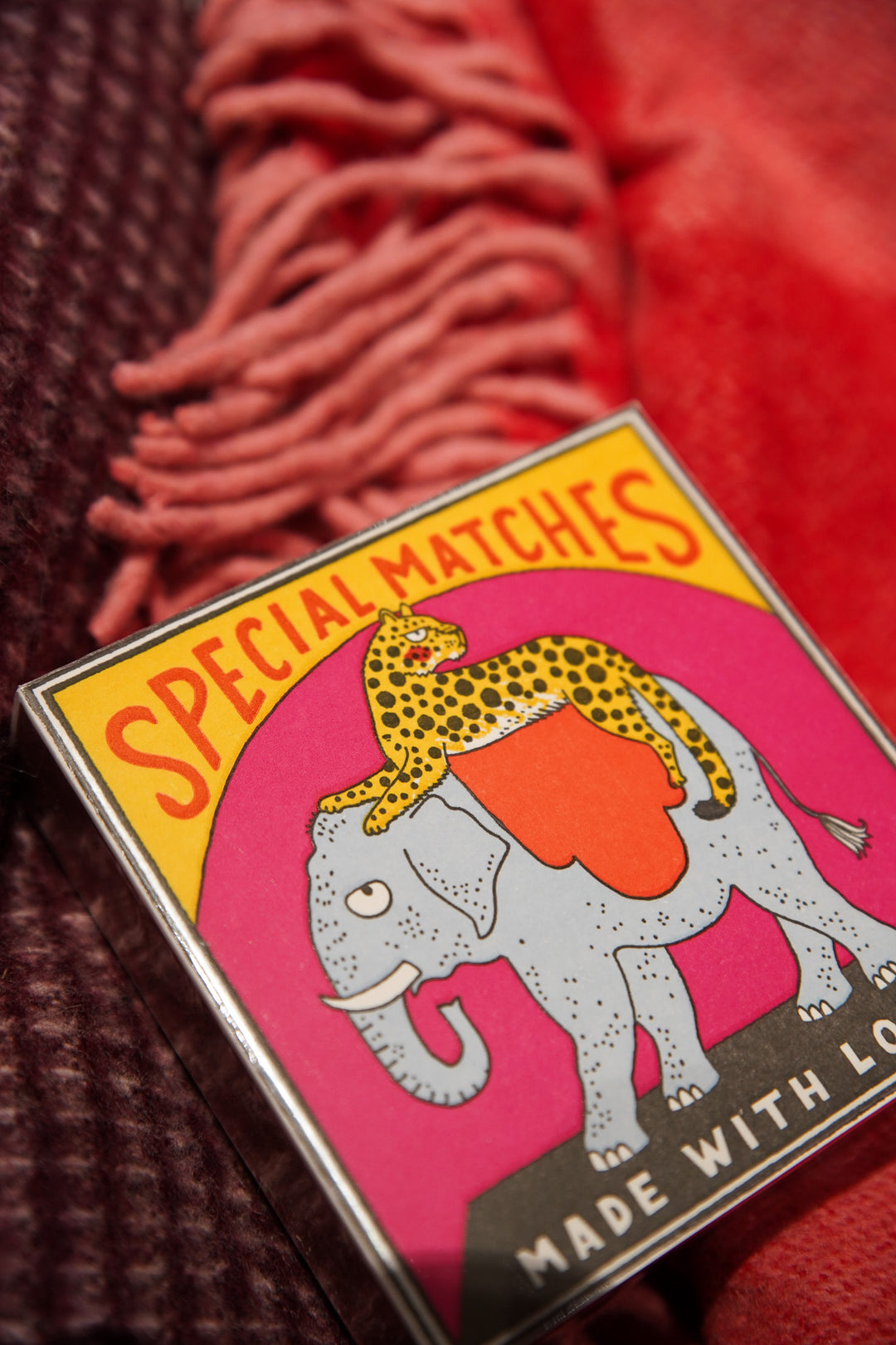 Elephant and Cheetah - Matches