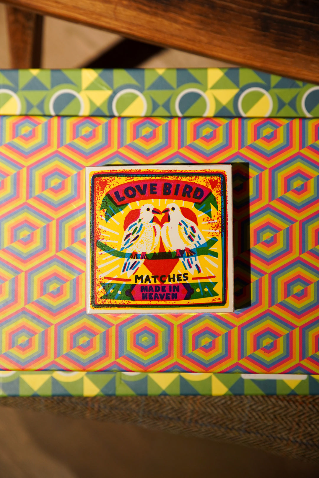 Love Birds Square - Matches