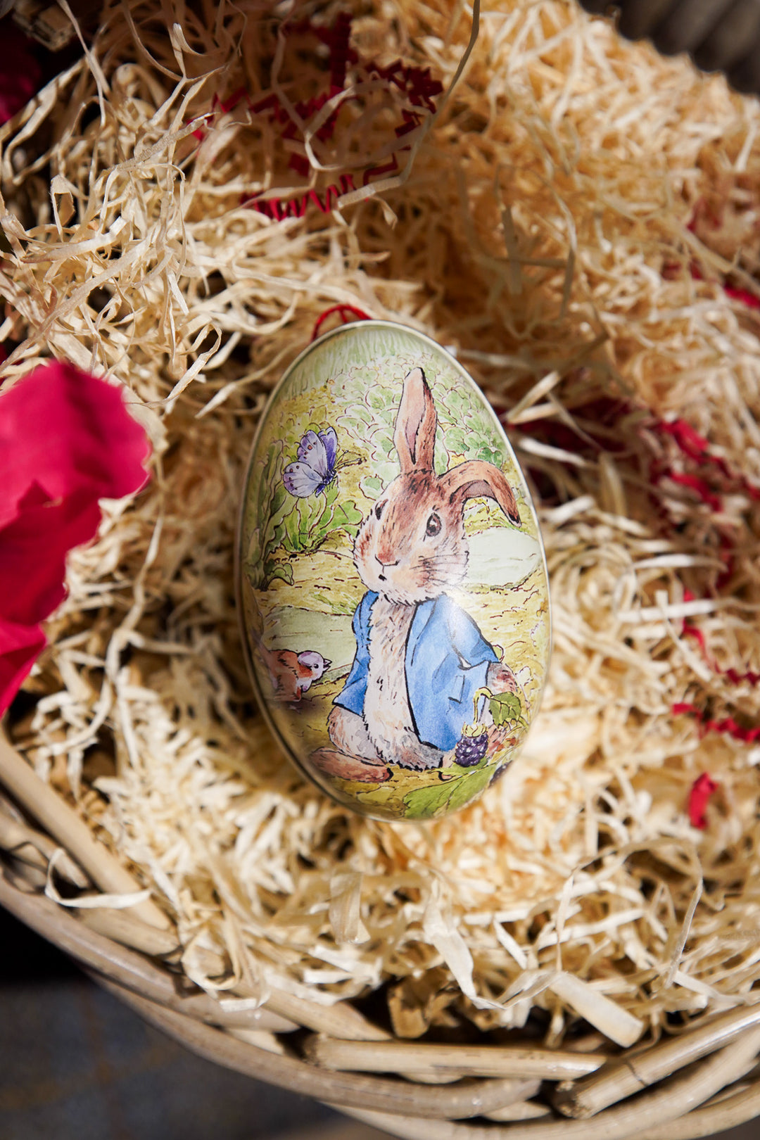 Peter Rabbit Medium Tin Egg with Jelly Beans