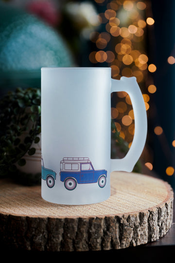 Weekend Wheels Offroad Frosted Beer Stein