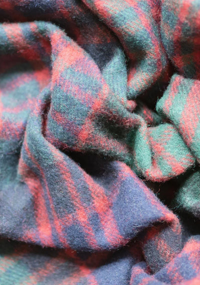 Recycled Wool Blanket in Macdonald Tartan