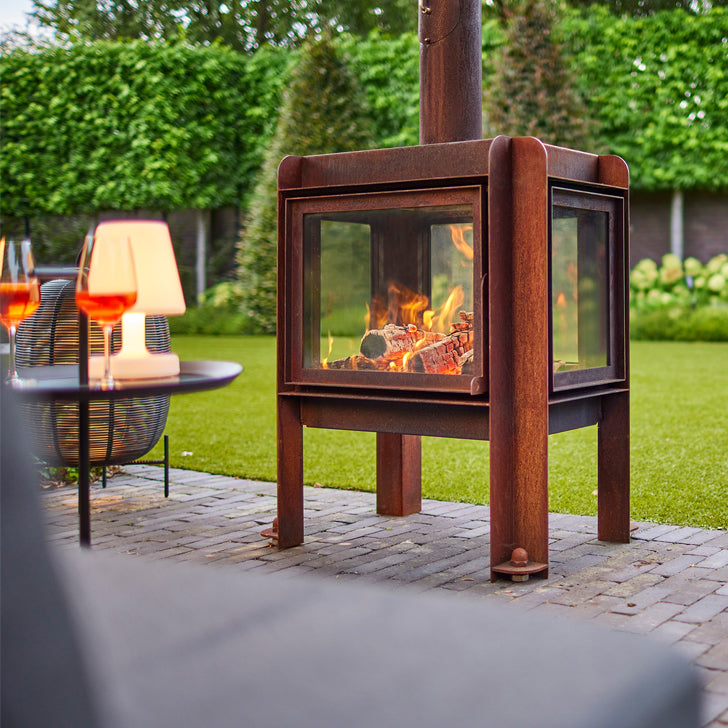 RB73: Outdoor Stoves, Fireplaces, Log Storage + Outdoor