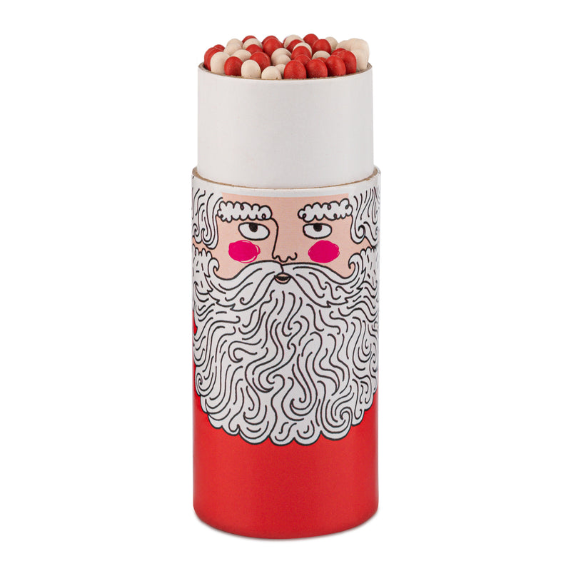 Father Christmas Cylinder Matches