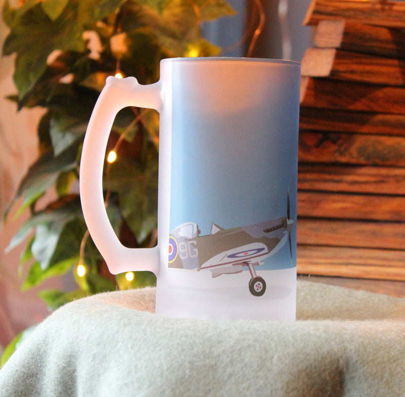 Spitfire Frosted Beer Stein