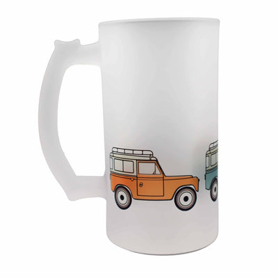 Weekend Wheels Offroad Frosted Beer Stein