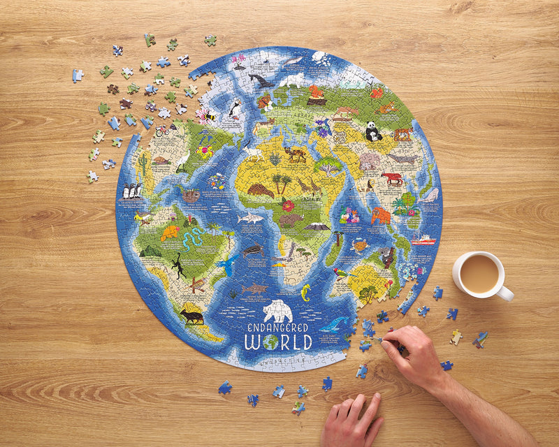 Endangered World 1000 Piece Jigsaw Puzzle