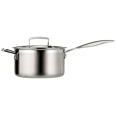 3-Ply Stainless Steel Saucepan with Lid