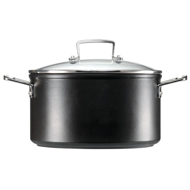 Toughened Non-Stick Deep Casserole with Glass Lid