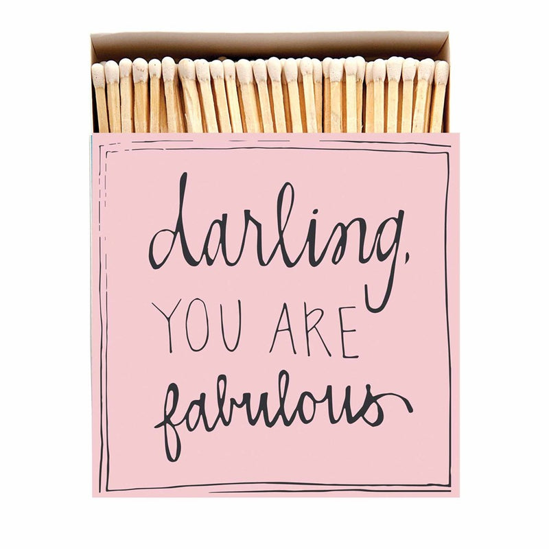 Darling You Are Fabulous Matchbox