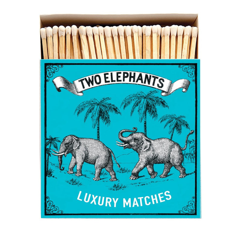 Two Elephants Matchbox