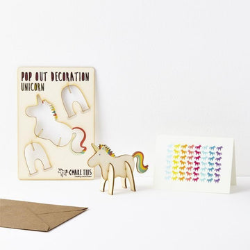 Pop Out Unicorn Greeting Card