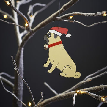 Christmas Decoration - Pug