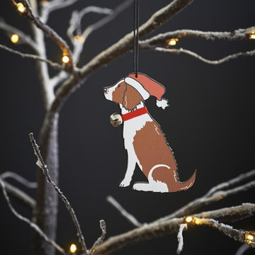 Christmas Decoration - Springer Spaniel - Liver