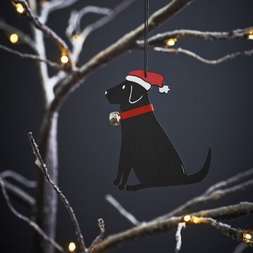 Christmas Decoration - Black Labrador