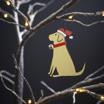 Christmas Decoration - Yellow Labrador