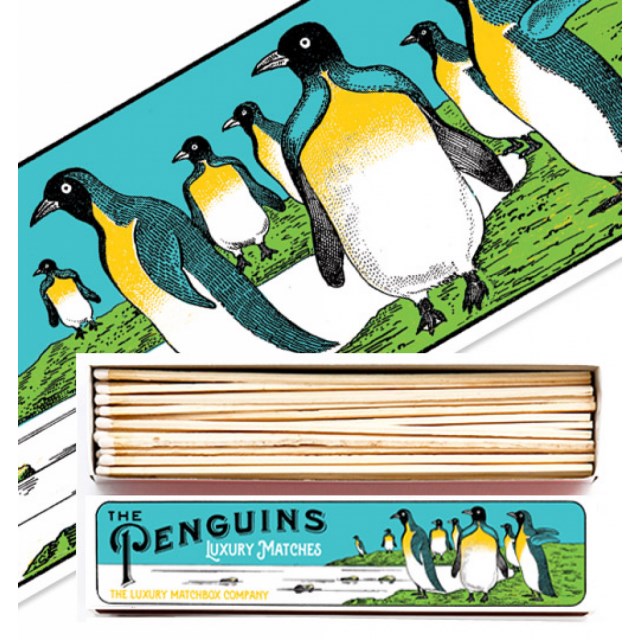 The Extra Long Penguins Matchbox