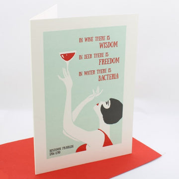 Wine and Wisdom Card
