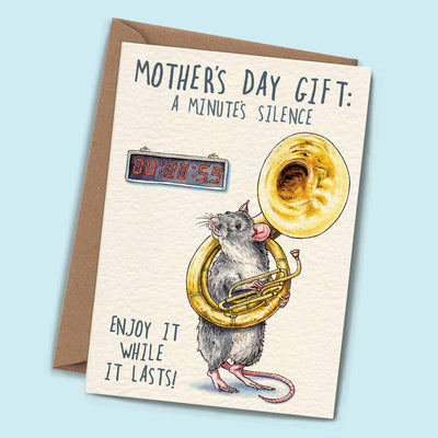 Minute's Silence Card - Mother's Day Card