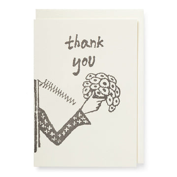 Thank You Flowers Card