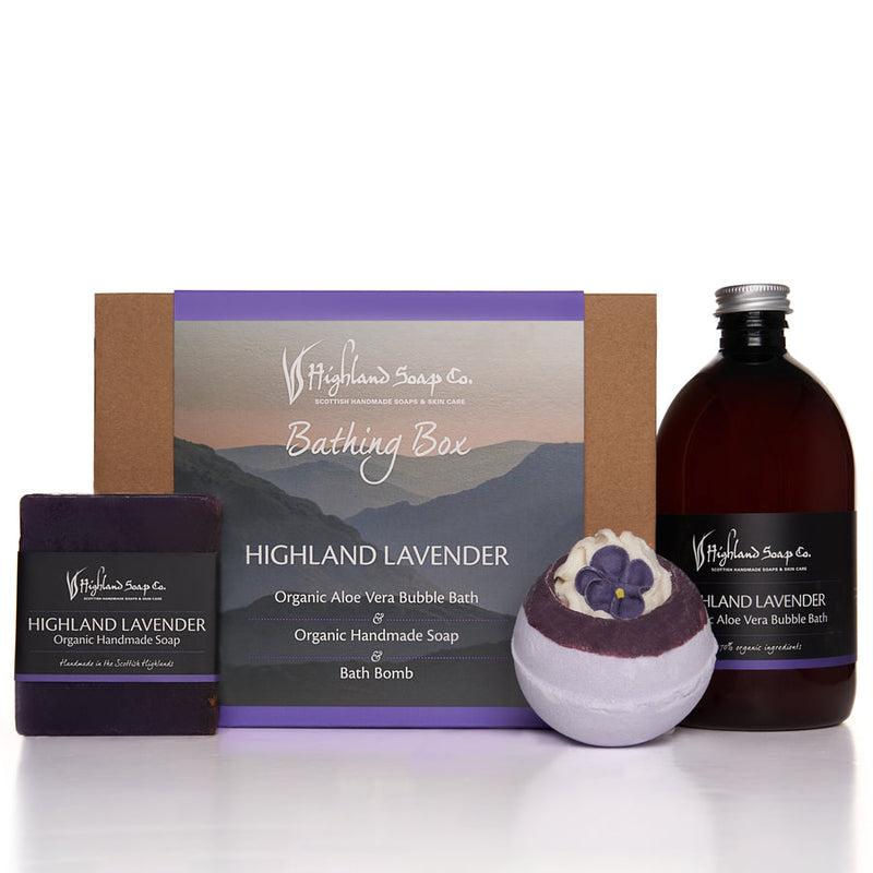 Highland Lavender Bathing Box