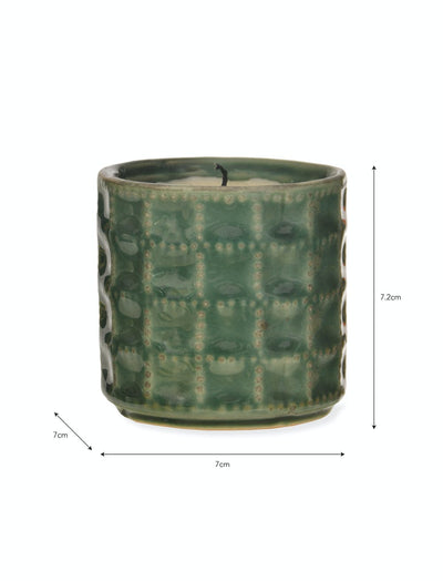 Camomile Lawn Sorrento Candle in Foliage Green