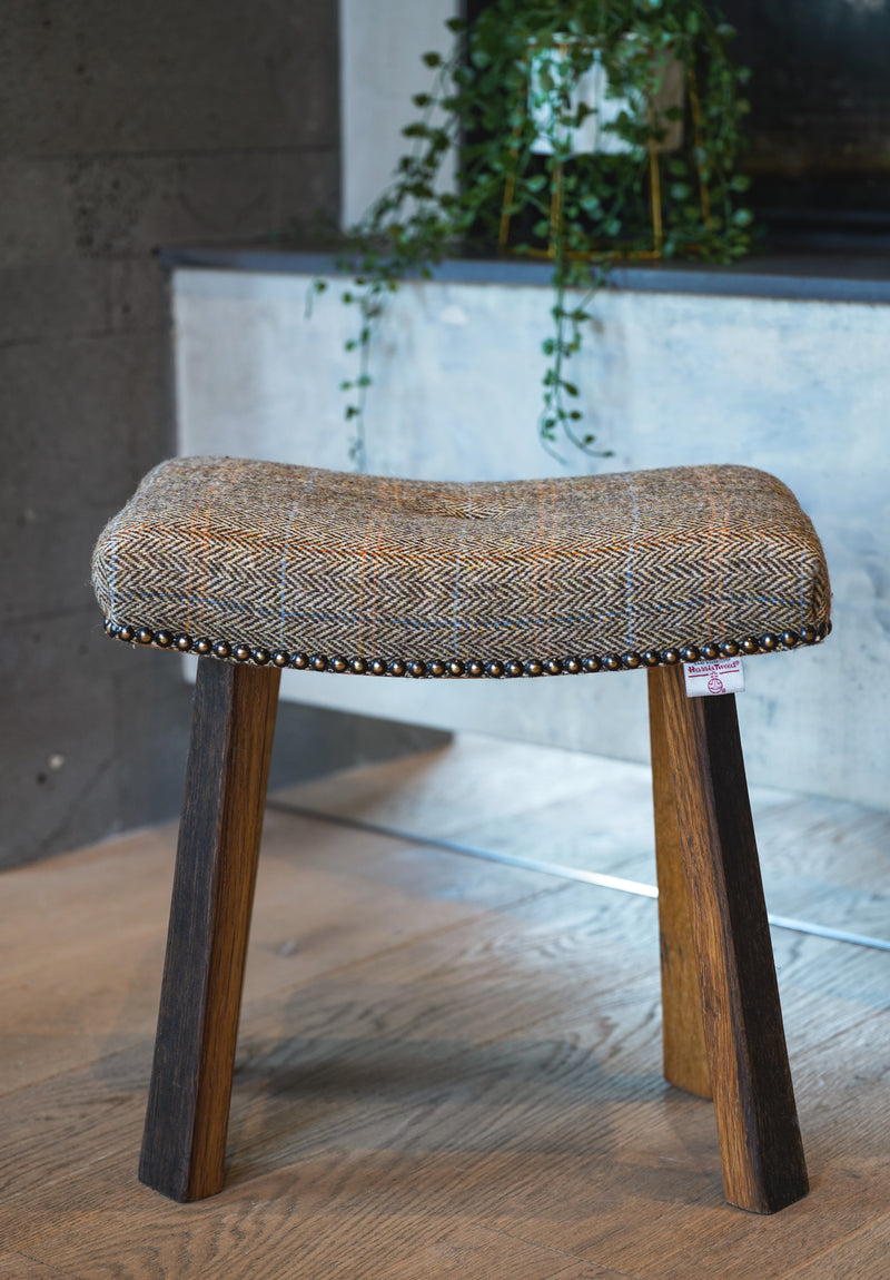 Darach - Tweed Footstool