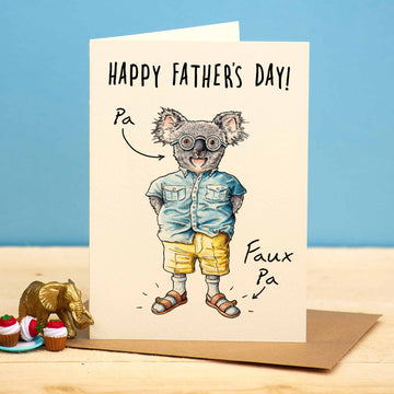 Faux Pa Card - Father&