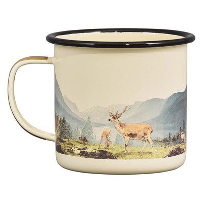 Enamel Deer Mug