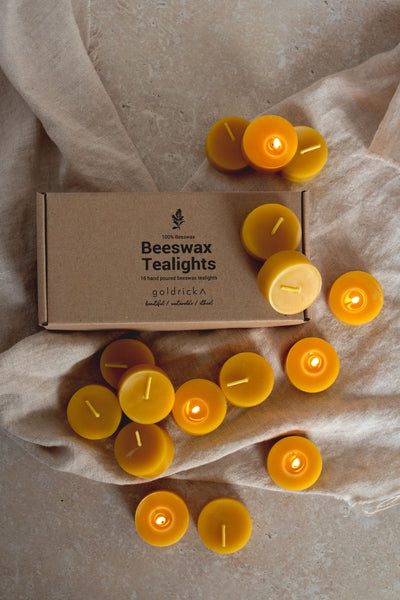 Beeswax Tealights