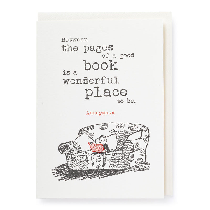 Between the Pages Card