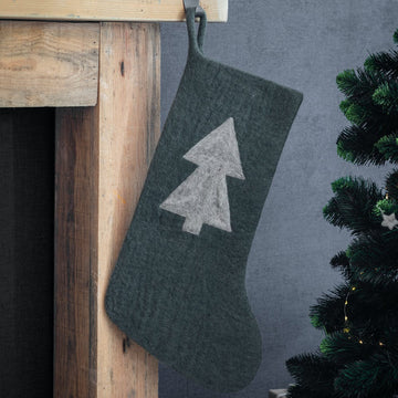 Southwold Stocking - Forest Green