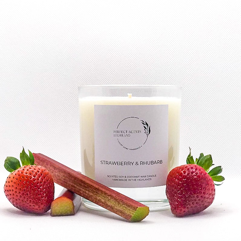 Strawberry & Rhubarb Candle