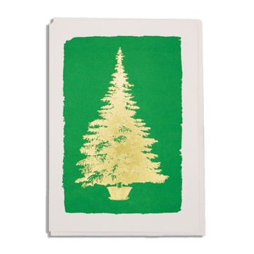 Tree on Green Card