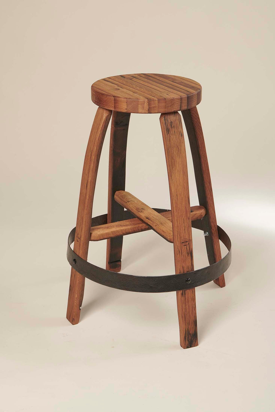 Bar Stool - Oak Seat
